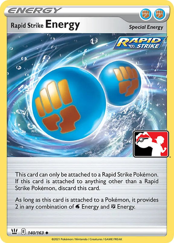 Rapid Strike Energy (140/163) [Prize Pack Series Two] | Good Games Adelaide SA