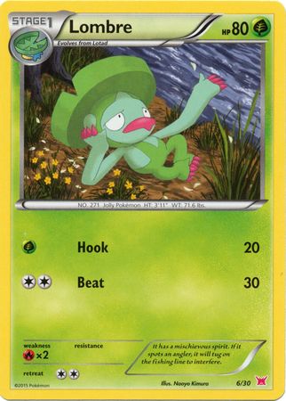 Lombre (6/30) [XY: Trainer Kit 2 - Latias] | Good Games Adelaide SA