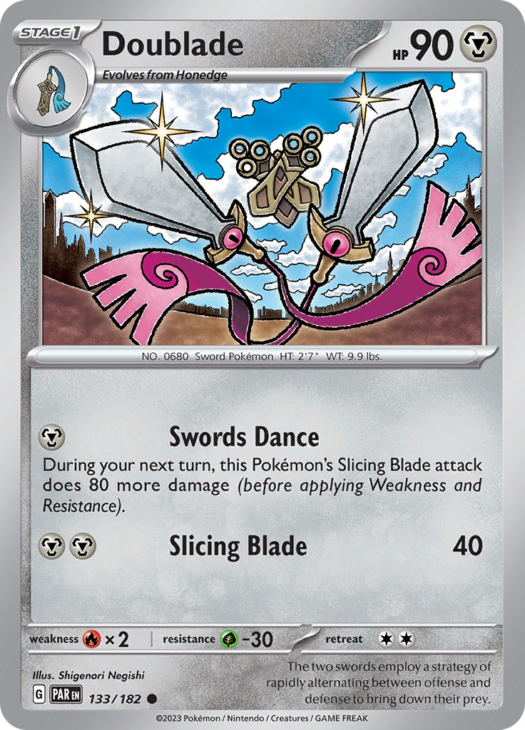 Doublade (133/182) [Scarlet & Violet: Paradox Rift] | Good Games Adelaide SA