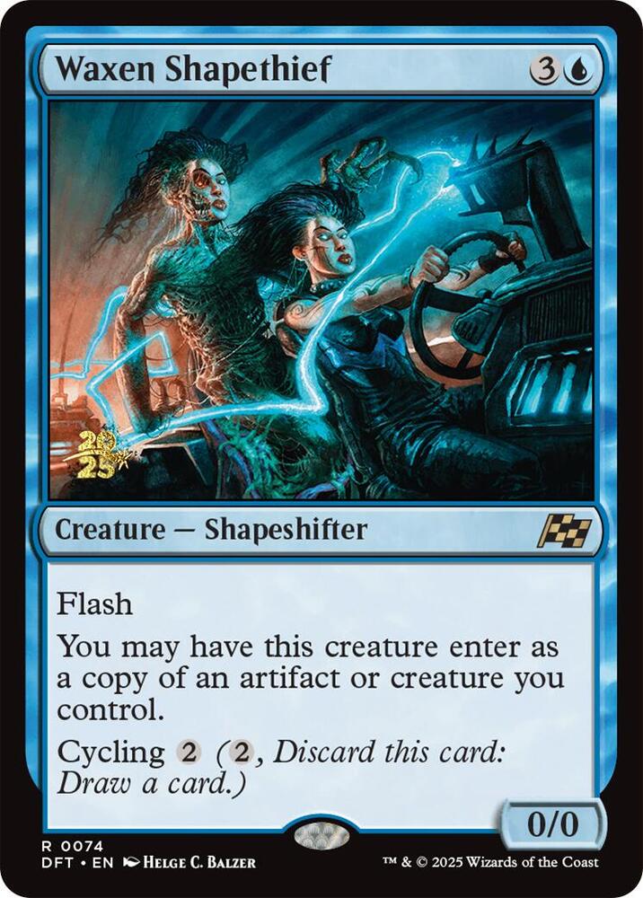 Waxen Shapethief 74 (Prerelease Cards)  - Foil | Good Games Adelaide SA