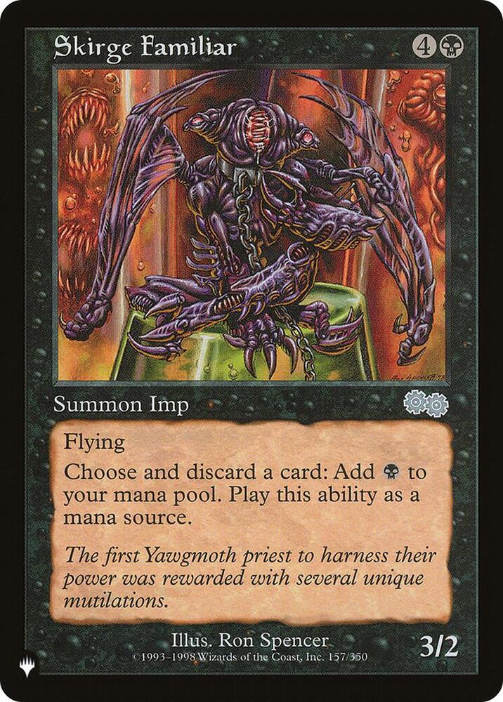 Skirge Familiar 157/350 (The List Reprints)  | Good Games Adelaide SA