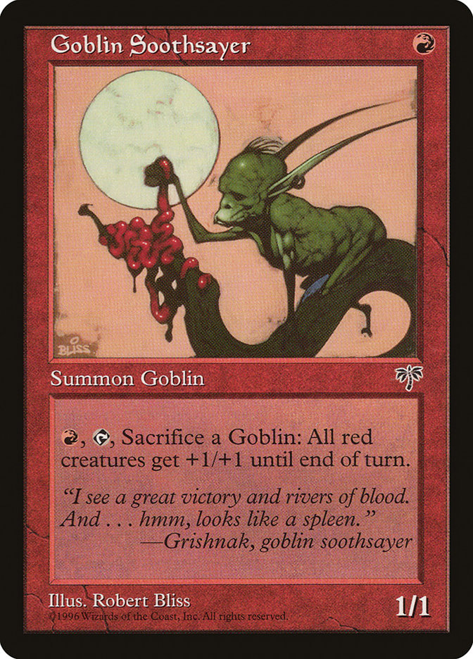 Goblin Soothsayer  (Mirage)  | Good Games Adelaide SA