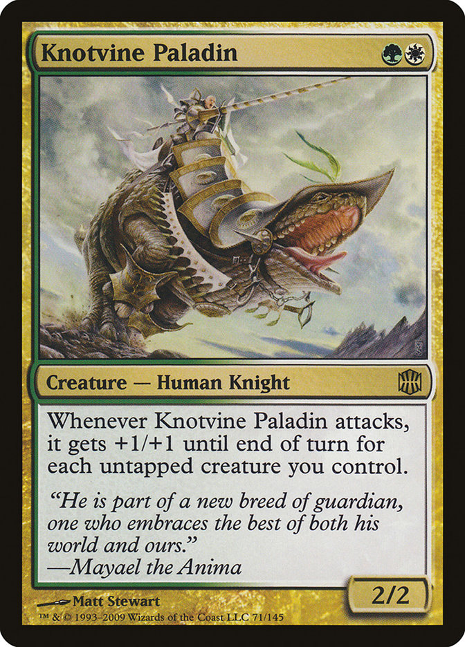 Knotvine Paladin [Alara Reborn] | Good Games Adelaide SA