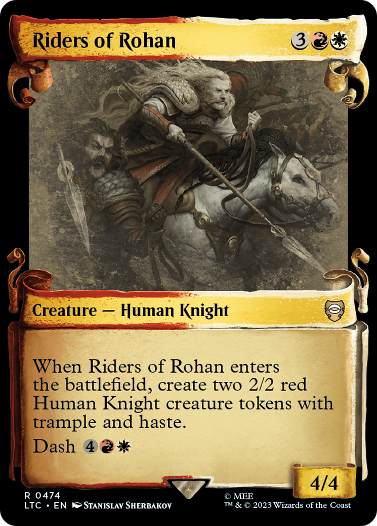 Riders of Rohan [The Lord of the Rings: Tales of Middle-Earth Commander Showcase Scrolls] | Good Games Adelaide SA