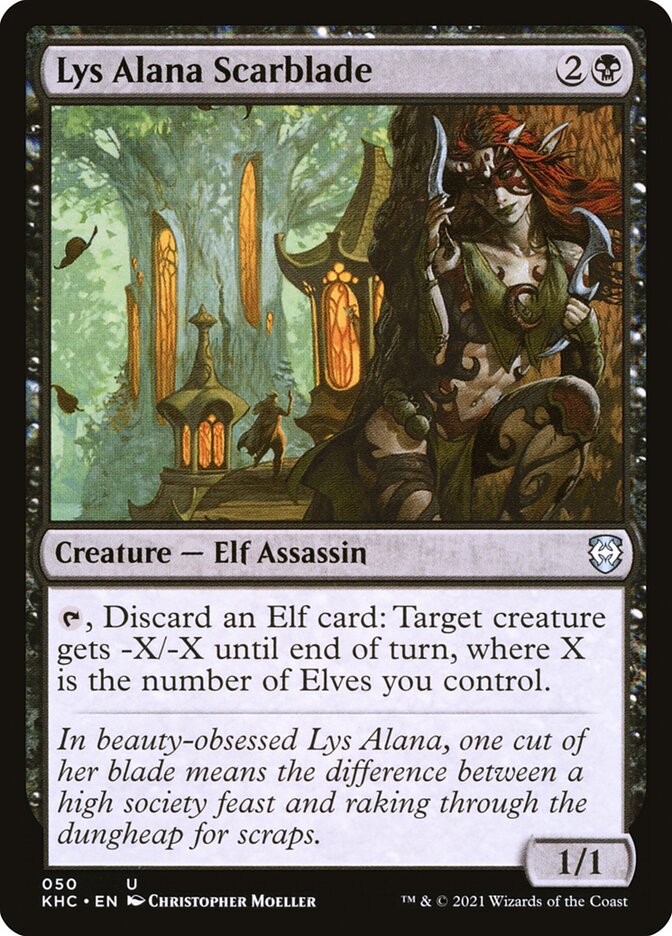 Lys Alana Scarblade 50 (Commander: Kaldheim)  | Good Games Adelaide SA