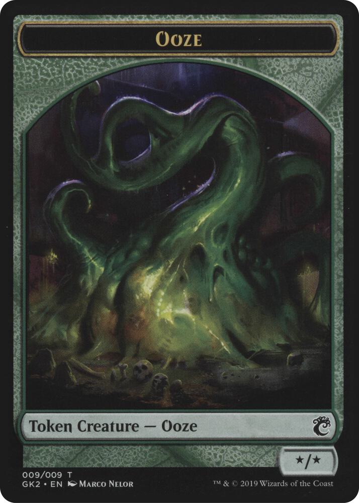 Ooze Frog Lizard Double Sided Token 9 // 6 (Ravnica Allegiance: Guild Kits)  | Good Games Adelaide SA