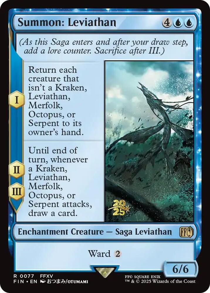 Summon Leviathan 77 (Prerelease Cards)  - Foil | Good Games Adelaide SA