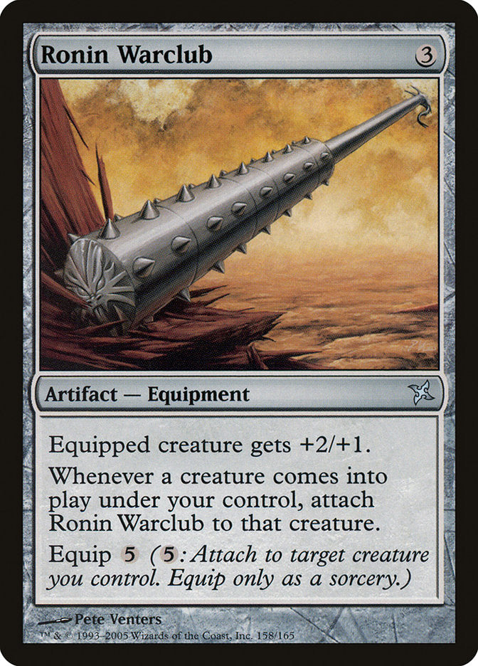 Ronin Warclub 158 (Betrayers of Kamigawa)  | Good Games Adelaide SA