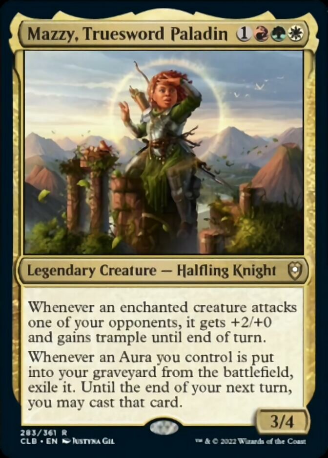 Mazzy, Truesword Paladin [Commander Legends: Battle for Baldur's Gate] | Good Games Adelaide SA