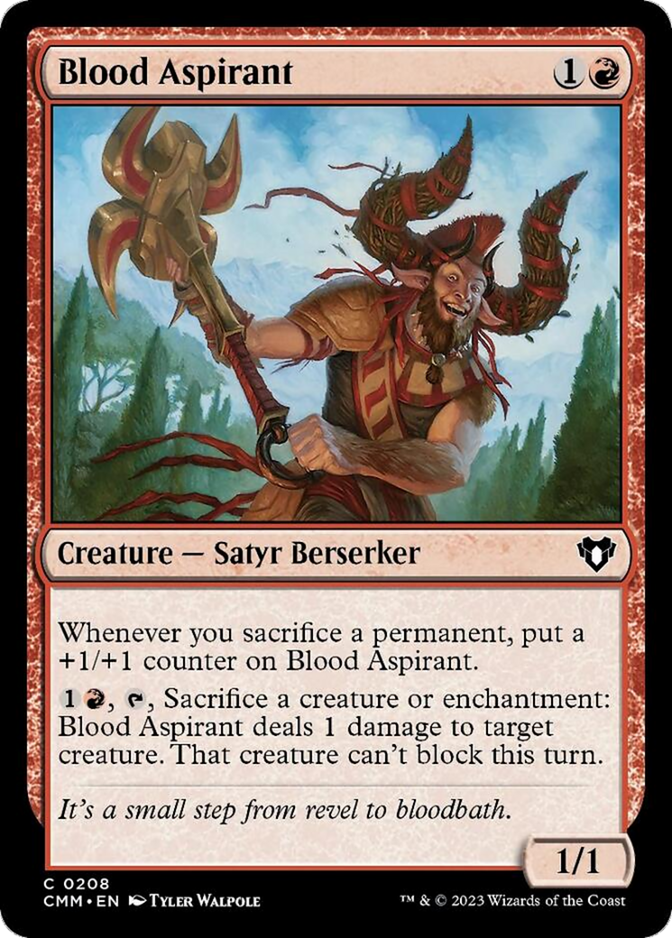Blood Aspirant [Commander Masters] | Good Games Adelaide SA