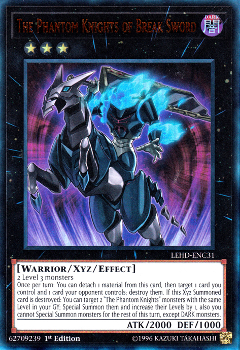 The Phantom Knights of Break Sword [LEHD-ENC31] Ultra Rare | Good Games Adelaide SA