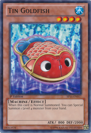Tin Goldfish [SP14-EN017] Starfoil Rare | Good Games Adelaide SA