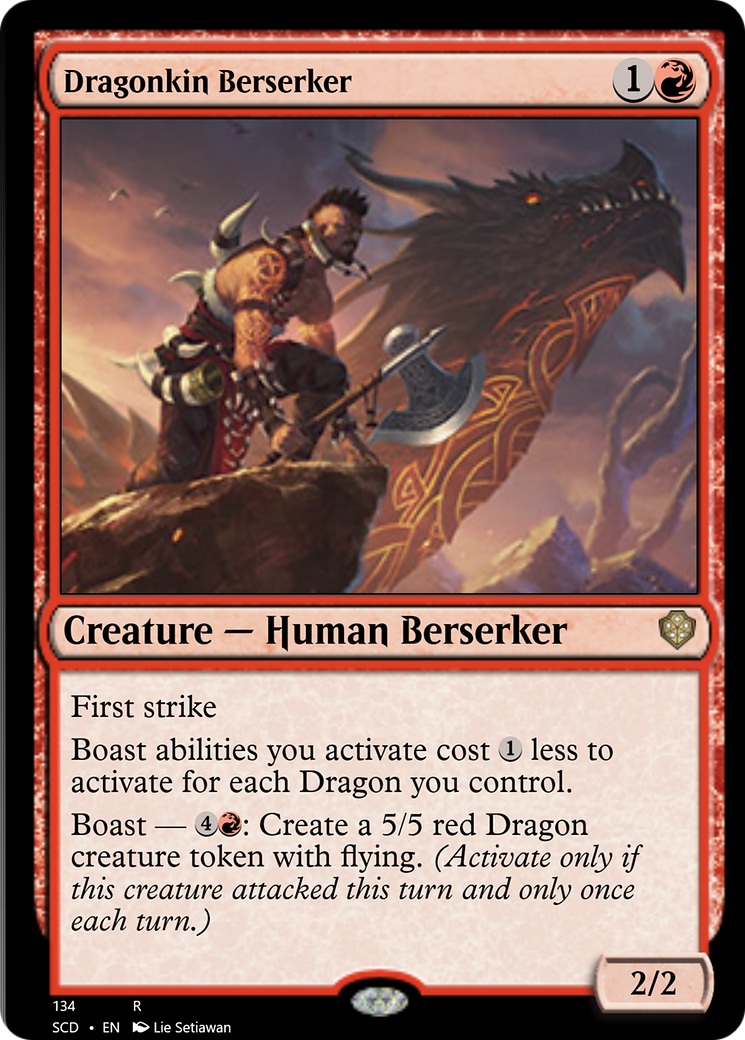 Dragonkin Berserker [Starter Commander Decks] | Good Games Adelaide SA