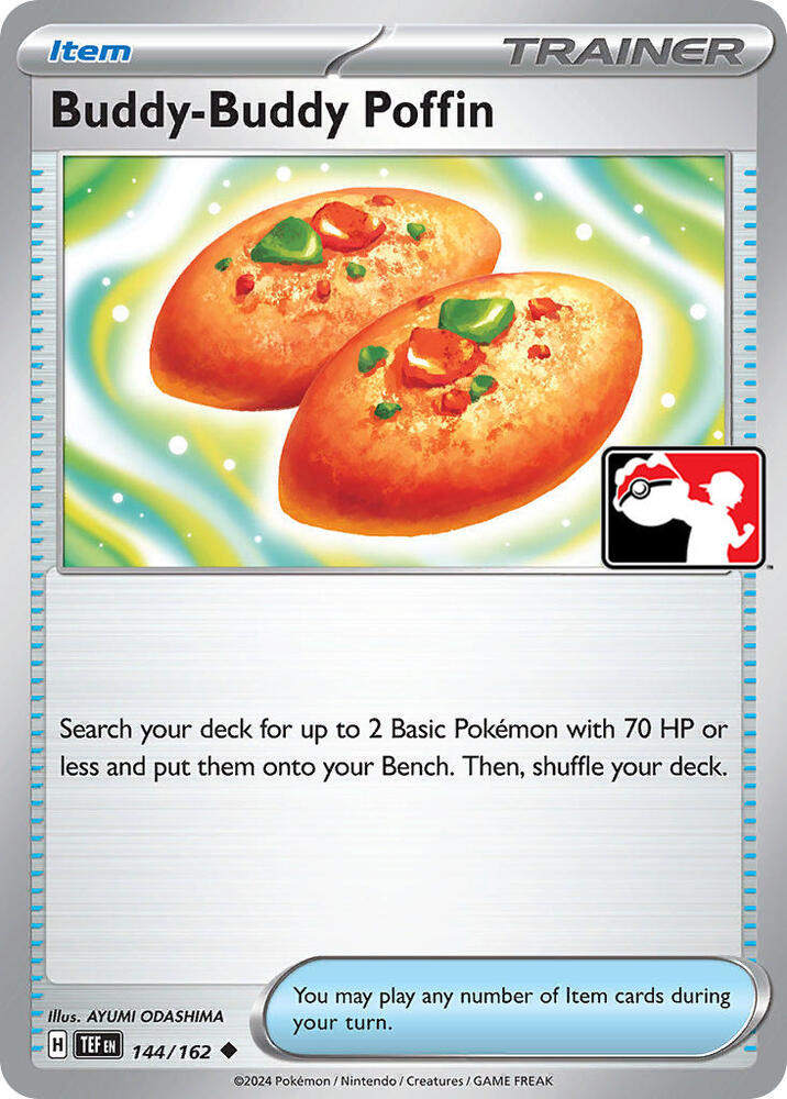 Buddy Buddy Poffin Series 5/6/7 144/162 (Prize Pack Series Cards)  - Holofoil | Good Games Adelaide SA
