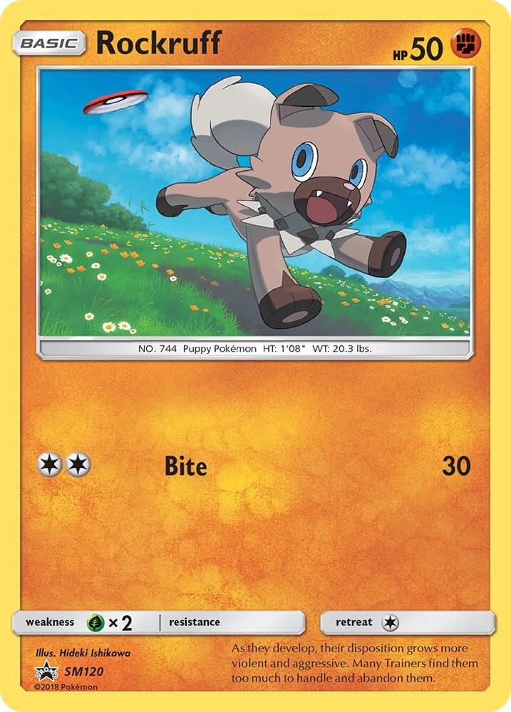 Rockruff SM120 (SM Promos)  - Holofoil | Good Games Adelaide SA