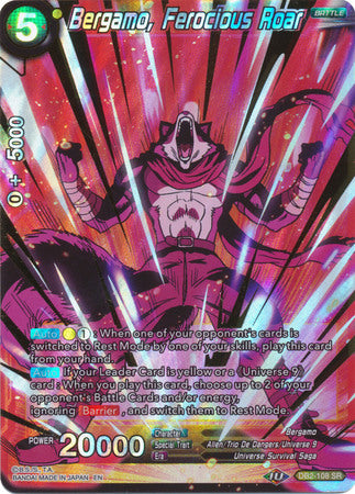 Bergamo, Ferocious Roar [DB2-108] | Good Games Adelaide SA