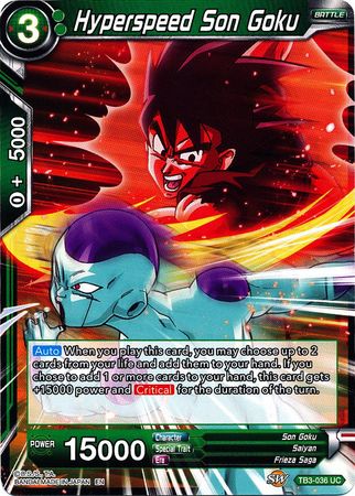 Hyperspeed Son Goku [TB3-036] | Good Games Adelaide SA