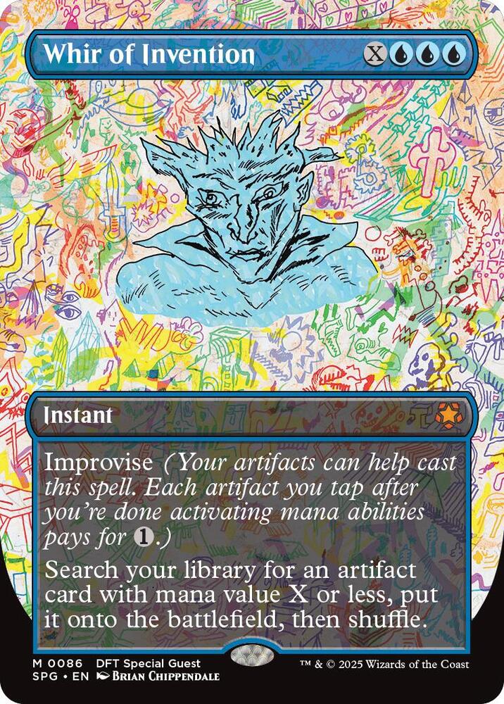 Whir of Invention 86 (Special Guests)  - Borderless Foil | Good Games Adelaide SA