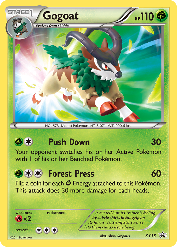 Gogoat (XY16) [XY: Black Star Promos] | Good Games Adelaide SA