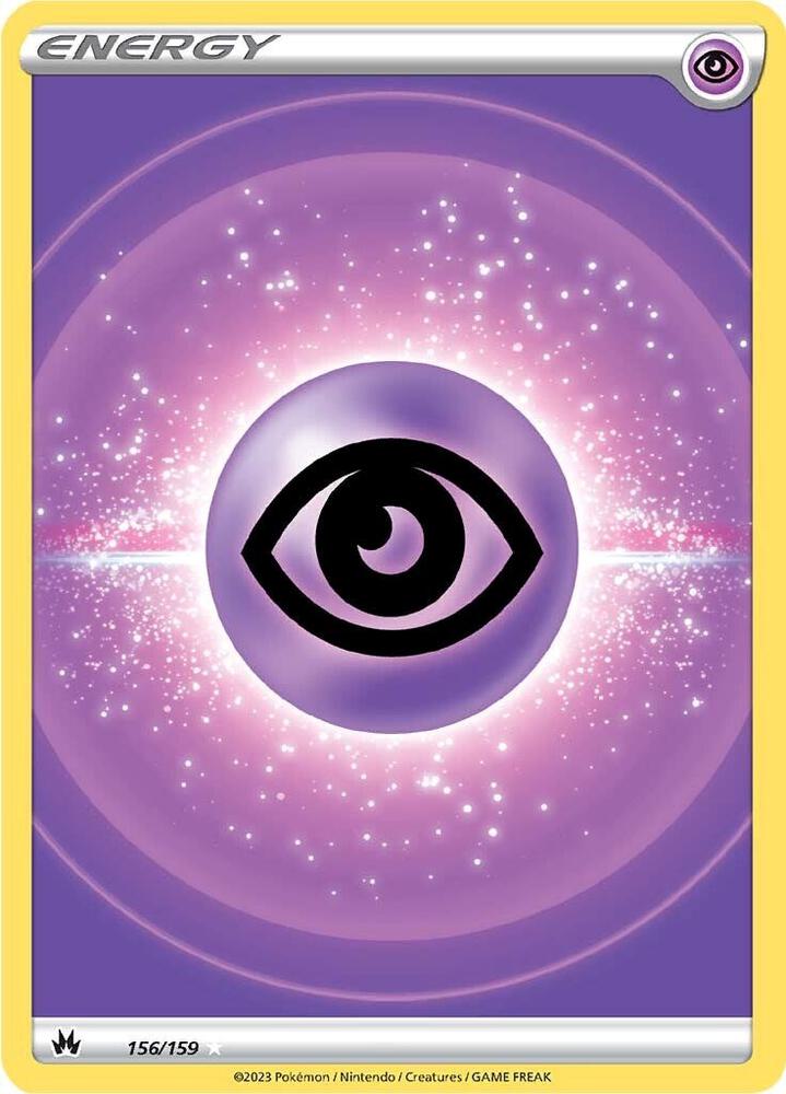 Psychic Energy Texture Full Art 156/159 (Crown Zenith)  - Holofoil | Good Games Adelaide SA