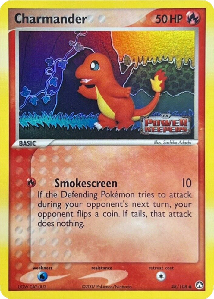 Charmander (48/108) (Stamped) [EX: Power Keepers] | Good Games Adelaide SA