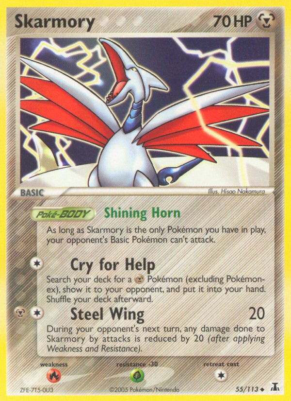 Skarmory (55/113) [EX: Delta Species] | Good Games Adelaide SA