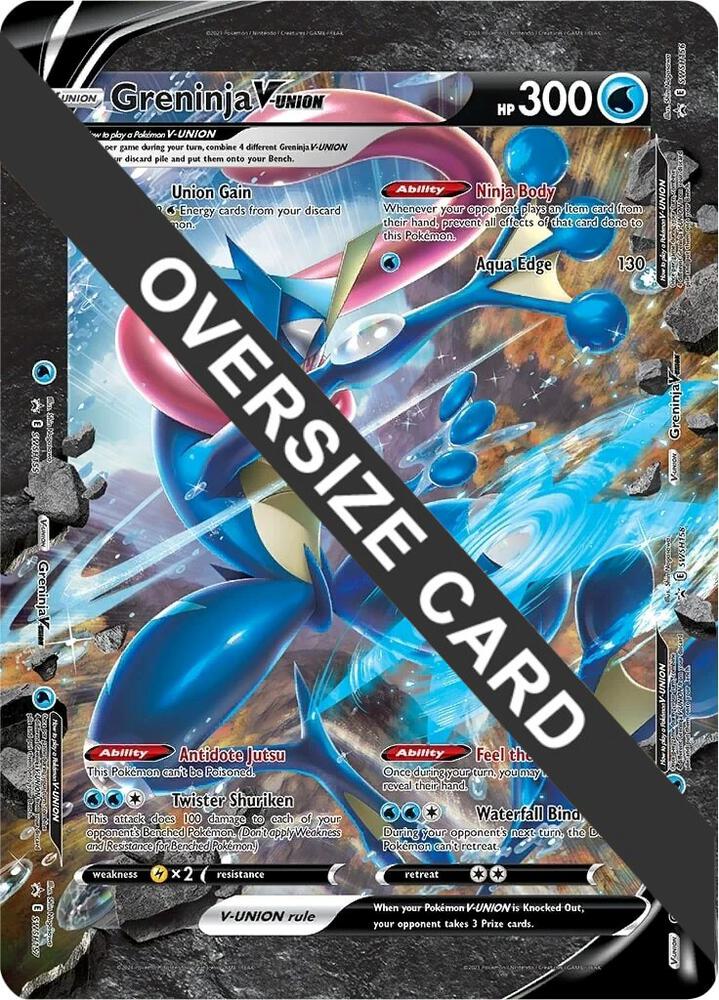 Greninja V UNION  (Jumbo Cards)  - Holofoil | Good Games Adelaide SA