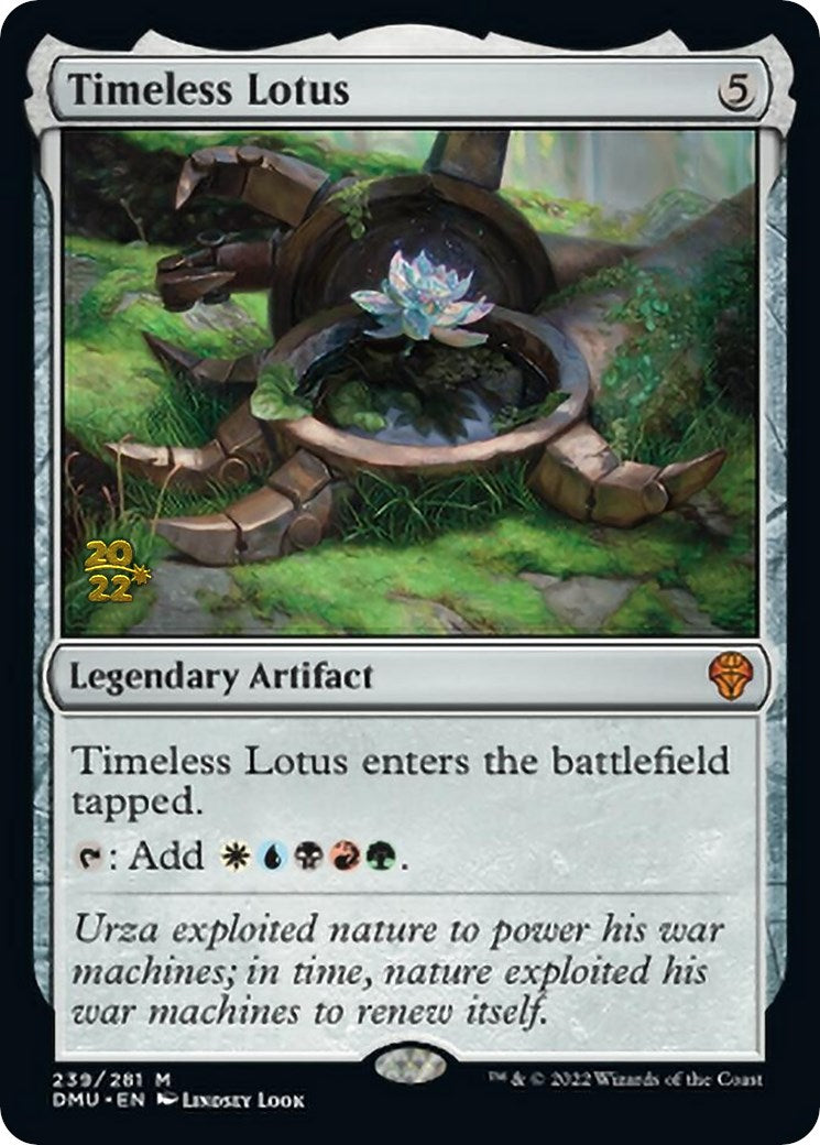 Timeless Lotus [Dominaria United Prerelease Promos] | Good Games Adelaide SA