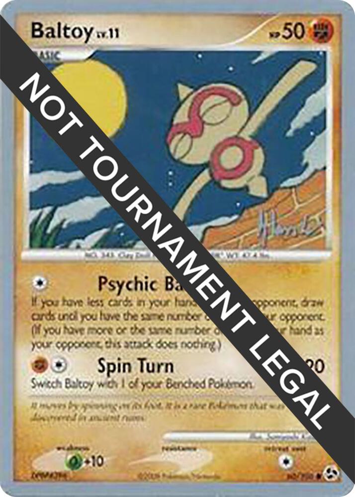 Baltoy 2008 Dylan Lefavour 60/106 (World Championship Decks)  | Good Games Adelaide SA