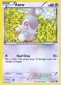 Axew 012/012 (McDonald's Promos 2012)  - Holofoil | Good Games Adelaide SA