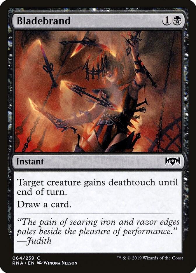 Bladebrand 64 (Ravnica Allegiance)  - Foil | Good Games Adelaide SA