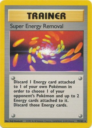 Super Energy Removal (79/102) [Base Set Unlimited] | Good Games Adelaide SA