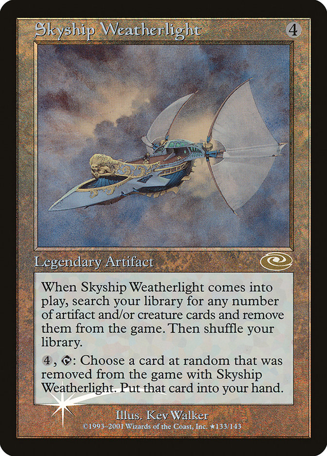 Skyship Weatherlight (Kev Walker) [Planeshift] | Good Games Adelaide SA