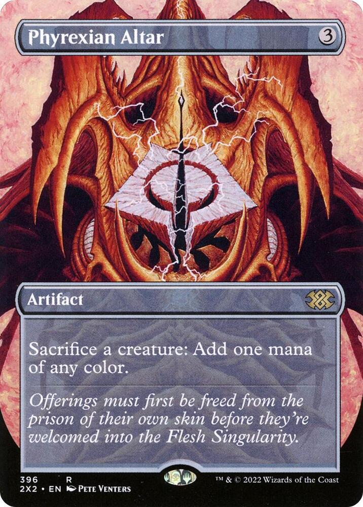 Phyrexian Altar Borderless 396 (Double Masters 2022)  | Good Games Adelaide SA
