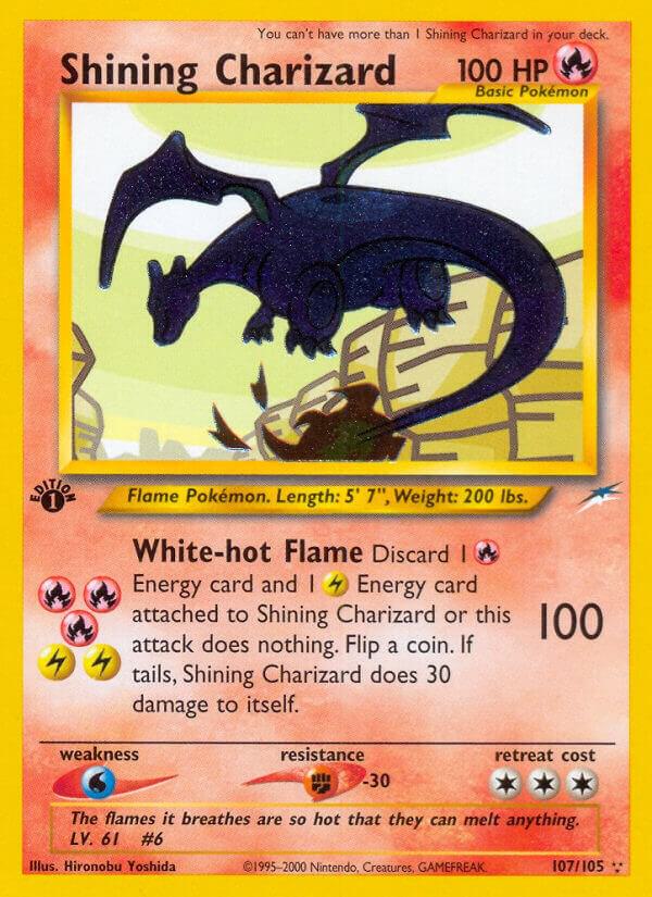 Shining Charizard 107/105 (Neo Destiny)  - 1st Edition Holofoil | Good Games Adelaide SA