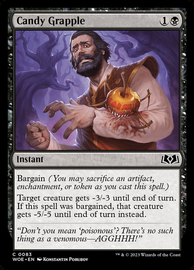 Candy Grapple 83 (Wilds of Eldraine)  - Foil | Good Games Adelaide SA