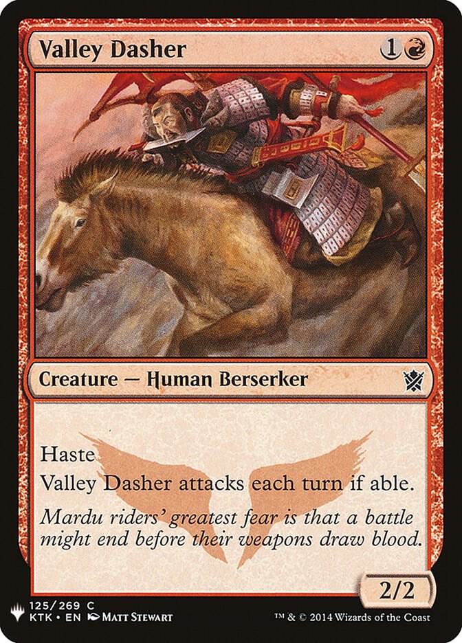 Valley Dasher 125 (The List Reprints)  | Good Games Adelaide SA
