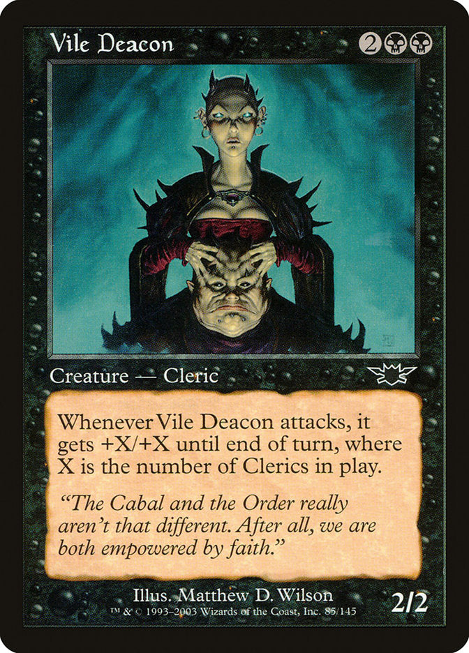 Vile Deacon 85 (Legions)  - Foil | Good Games Adelaide SA