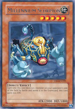Millennium Scorpion [DR3-EN189] Rare | Good Games Adelaide SA