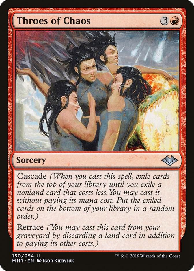 Throes of Chaos 150 (Modern Horizons)  - Foil | Good Games Adelaide SA