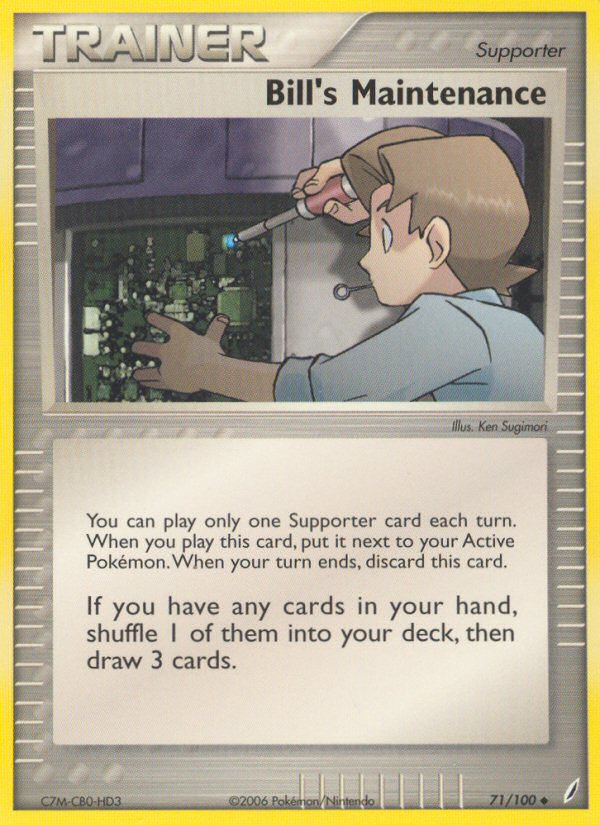 Bill's Maintenance (71/100) [EX: Crystal Guardians] | Good Games Adelaide SA