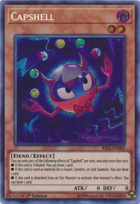 Capshell [RIRA-EN000] Secret Rare | Good Games Adelaide SA
