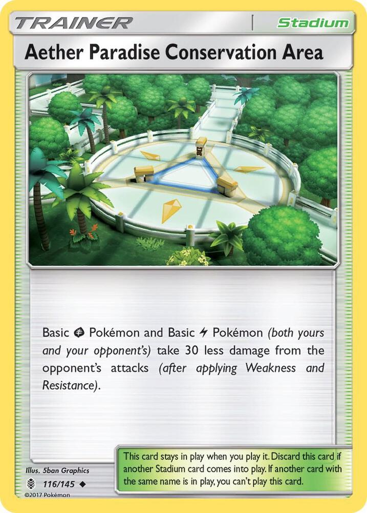 Aether Paradise Conservation Area 116/145 (SM - Guardians Rising)  | Good Games Adelaide SA