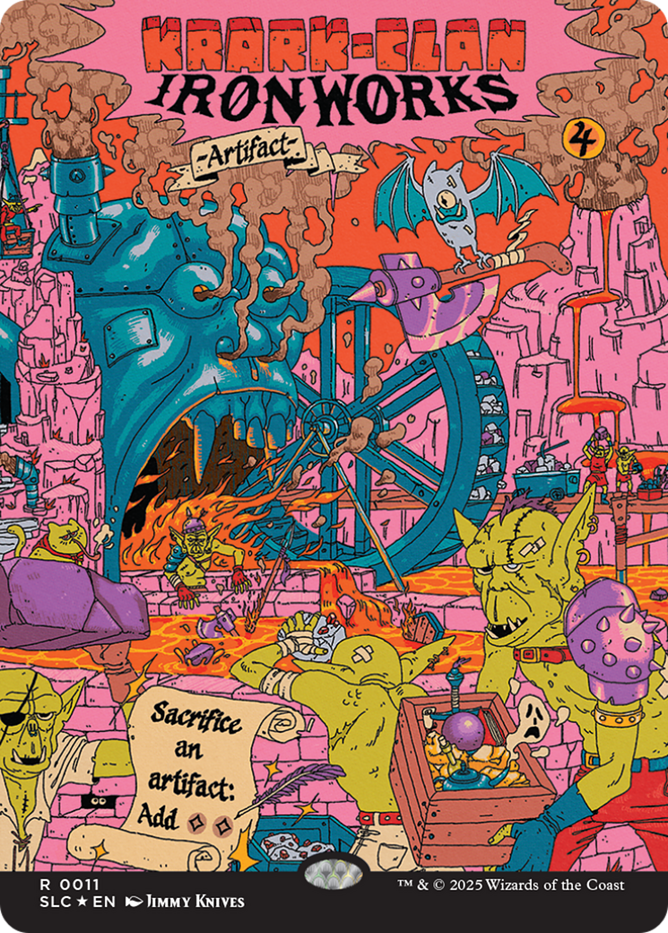 Krark-Clan Ironworks (Halo Foil) [Secret Lair Countdown Kit] | Good Games Adelaide SA