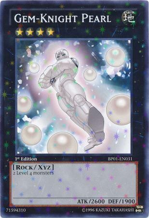 Gem-Knight Pearl [BP01-EN031] Starfoil Rare | Good Games Adelaide SA
