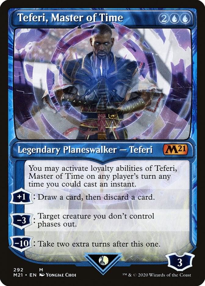 Teferi, Master of Time 292 (Core Set 2021)  - Foil | Good Games Adelaide SA