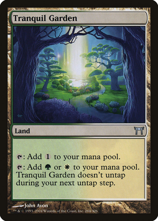 Tranquil Garden 284 (Champions of Kamigawa)  | Good Games Adelaide SA