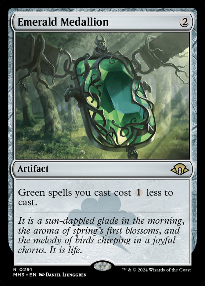 Emerald Medallion 291 (Modern Horizons 3)  - Foil | Good Games Adelaide SA