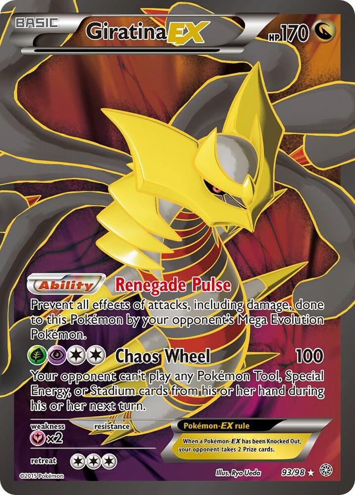 Giratina EX Full Art 93/98 (XY - Ancient Origins)  - Holofoil | Good Games Adelaide SA