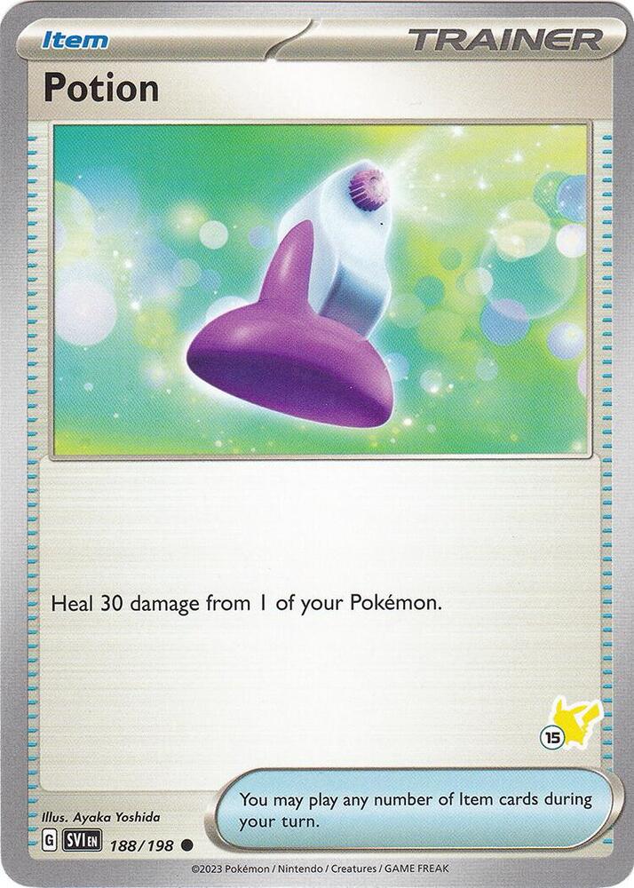 Potion Pikachu 15 188/192 (Battle Academy 2024)  | Good Games Adelaide SA